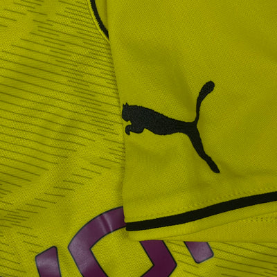 yellow Puma Borussia Dortmund 2013-2014 home jersey {XXL}