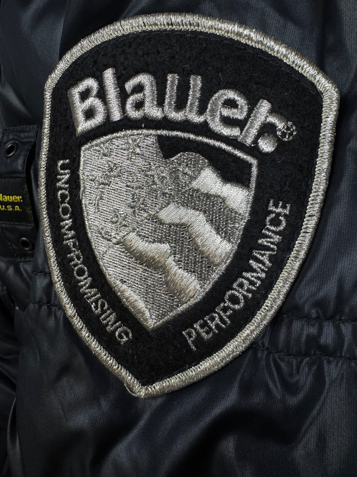 vintage Blauer winterjacket {L}