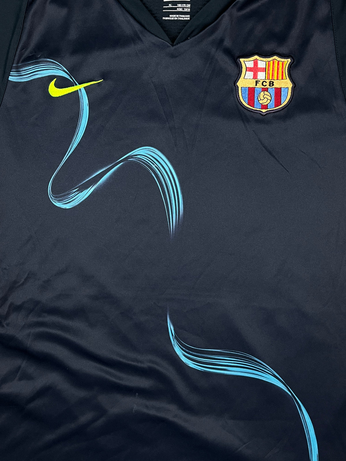 vintage Nike Fc Barcelona trainingjersey {S}