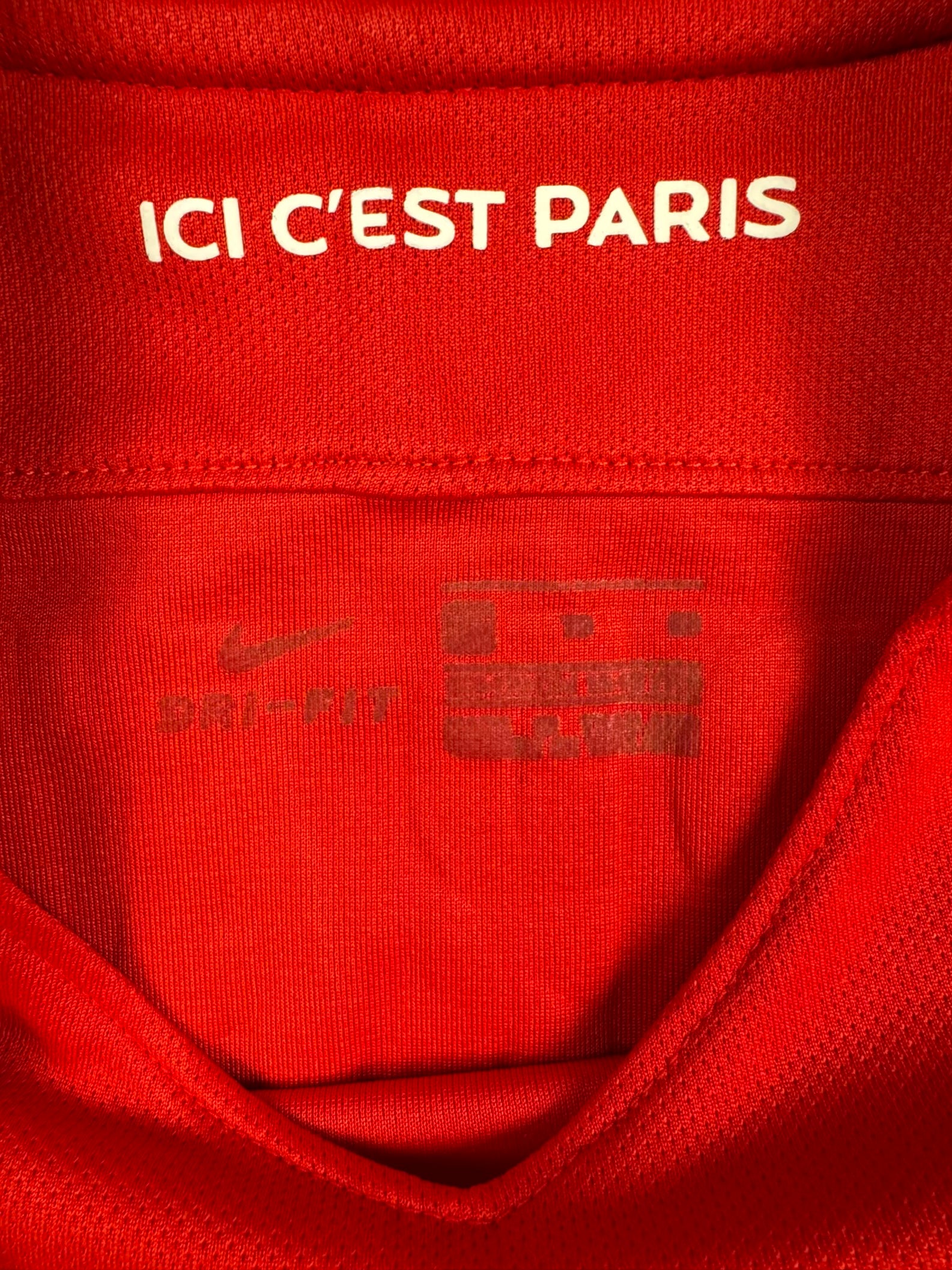 vintage Nike PSG Paris Saint Germain VERRATTI6 away jersey {XS}