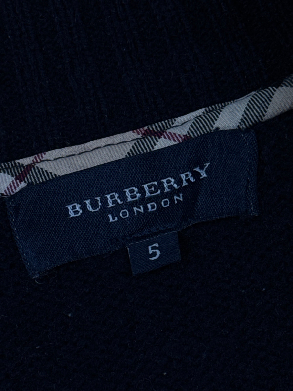 vintage Burberry sweatjacket {S}