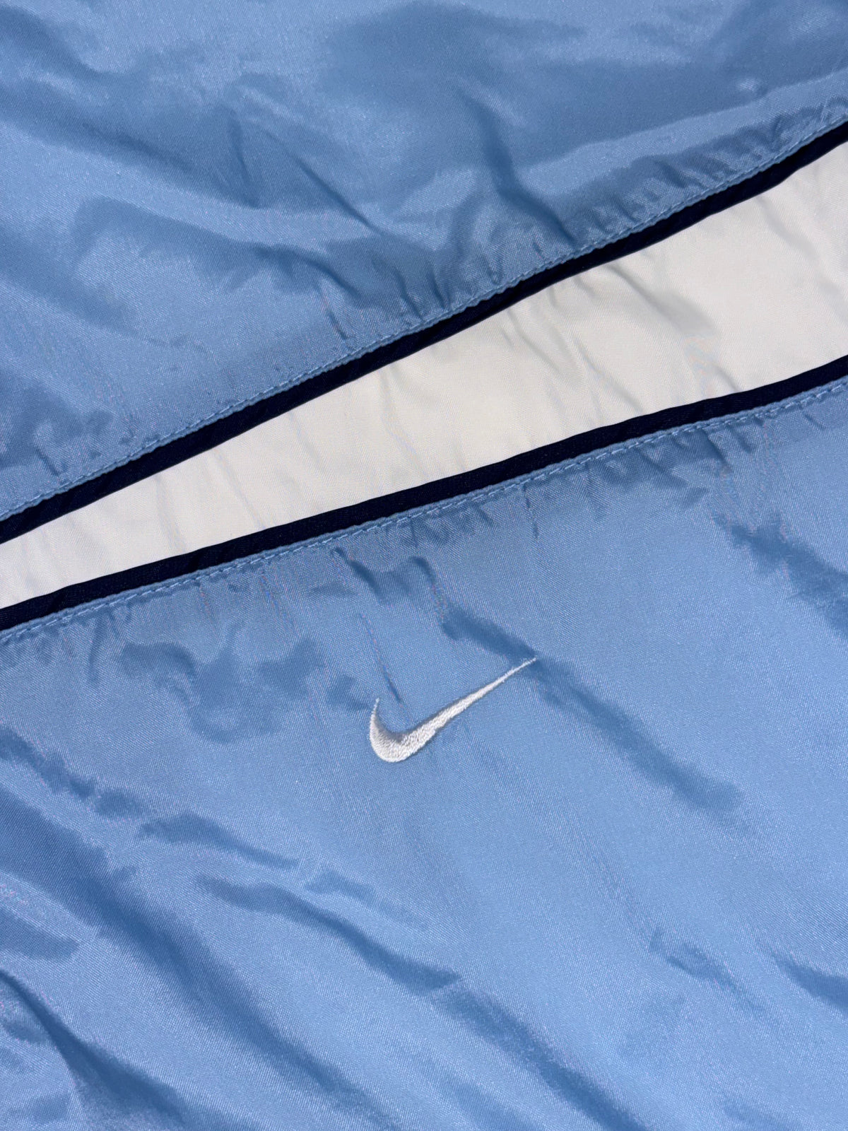 vintage babyblue Nike windbreaker {XXL}