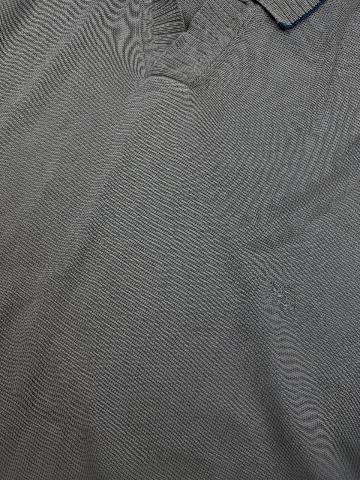 vintage Burberry polo long {L}
