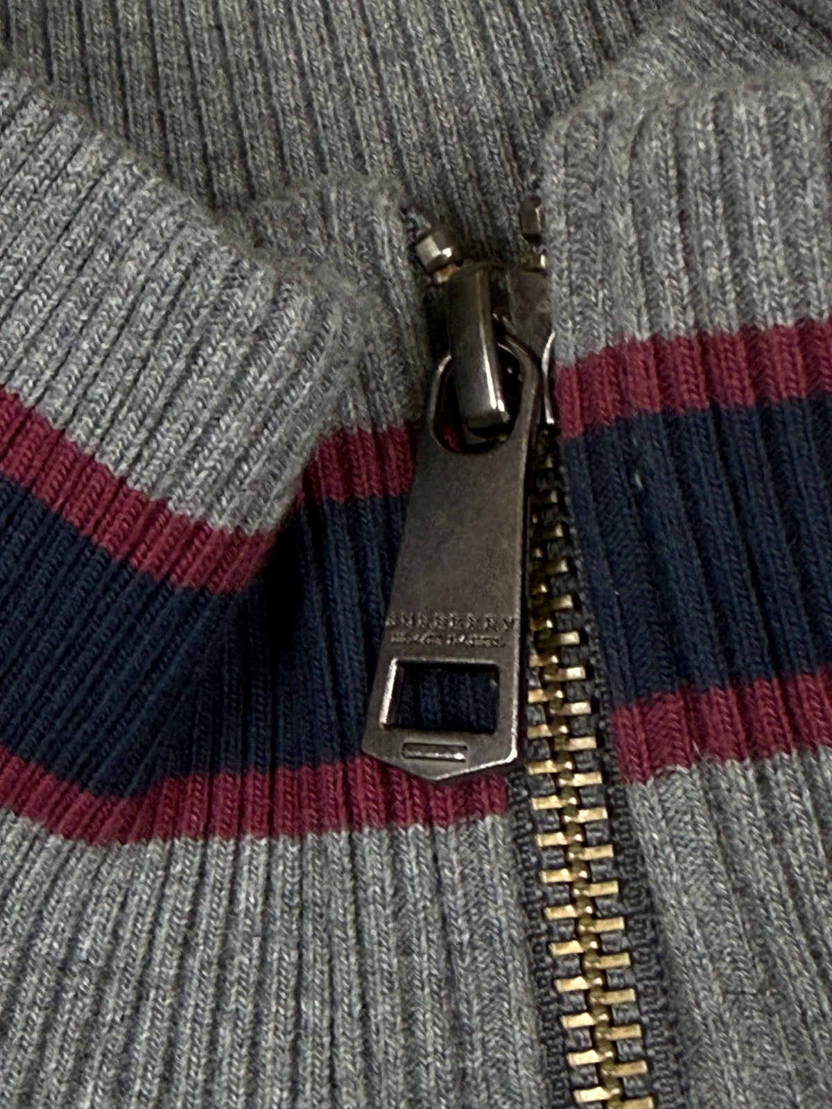 vintage Burberry Black Label sweatjacket {S}