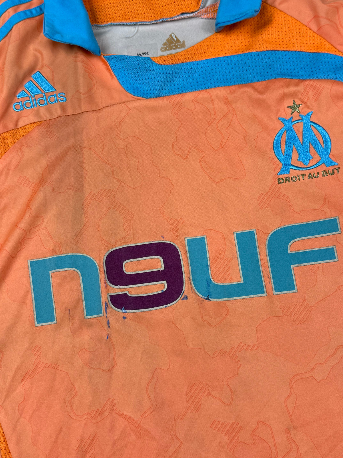 vintage Adidas Olympique Marseille away jersey {XL}