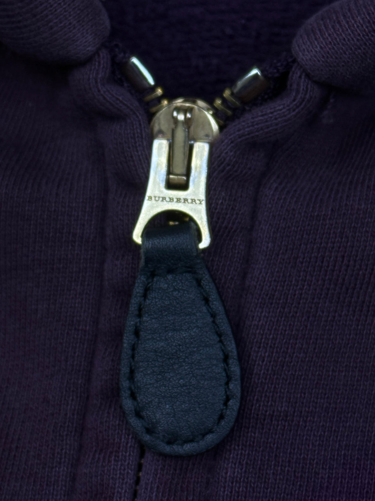 vintage Burberry sweatjacket {L}