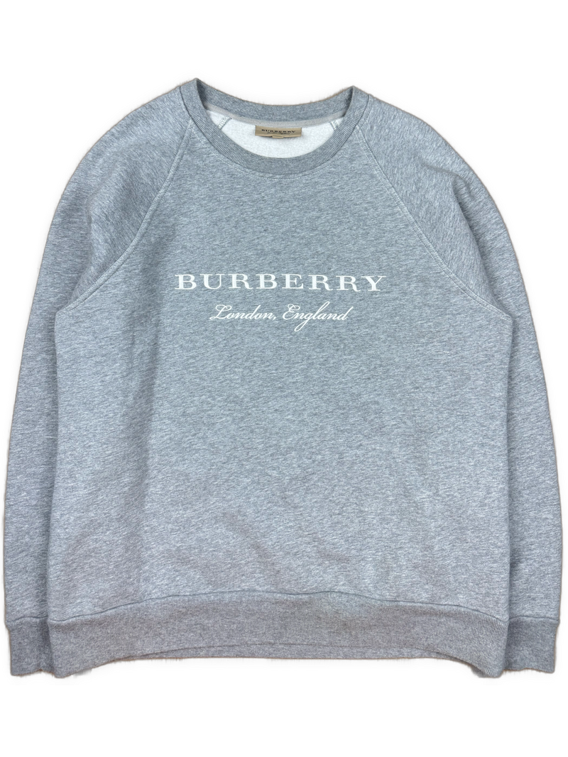 grey Burberry sweater