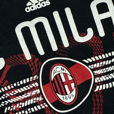 vintage Adidas Ac Milan t-shirt {M}