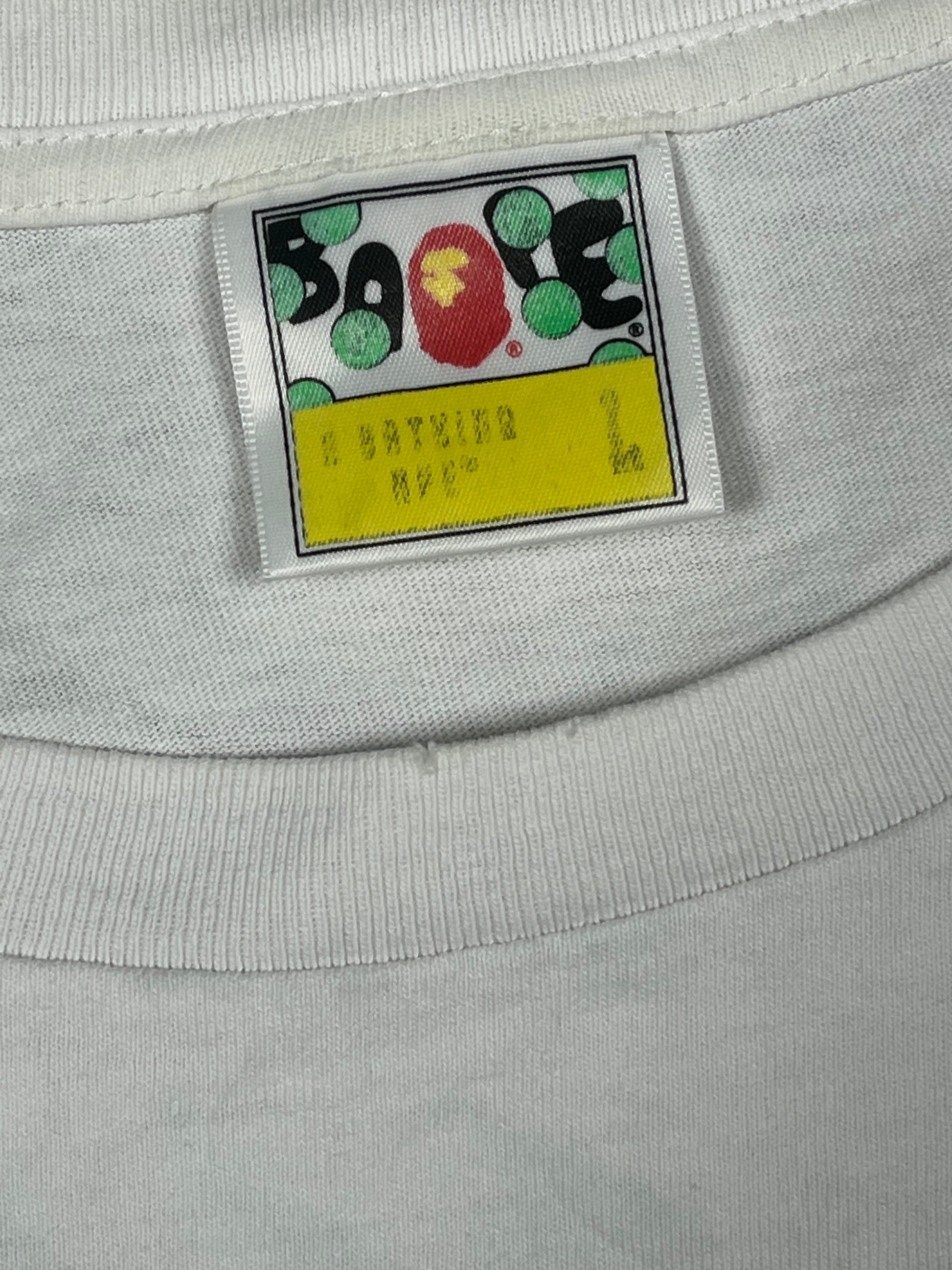 vintage BAPE a bathing ape t-shirt {L}