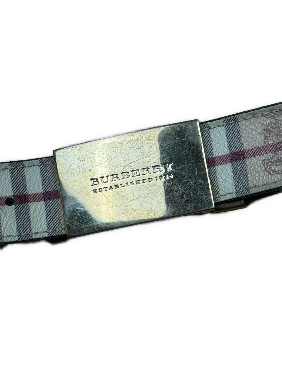 vintage Burberry belt