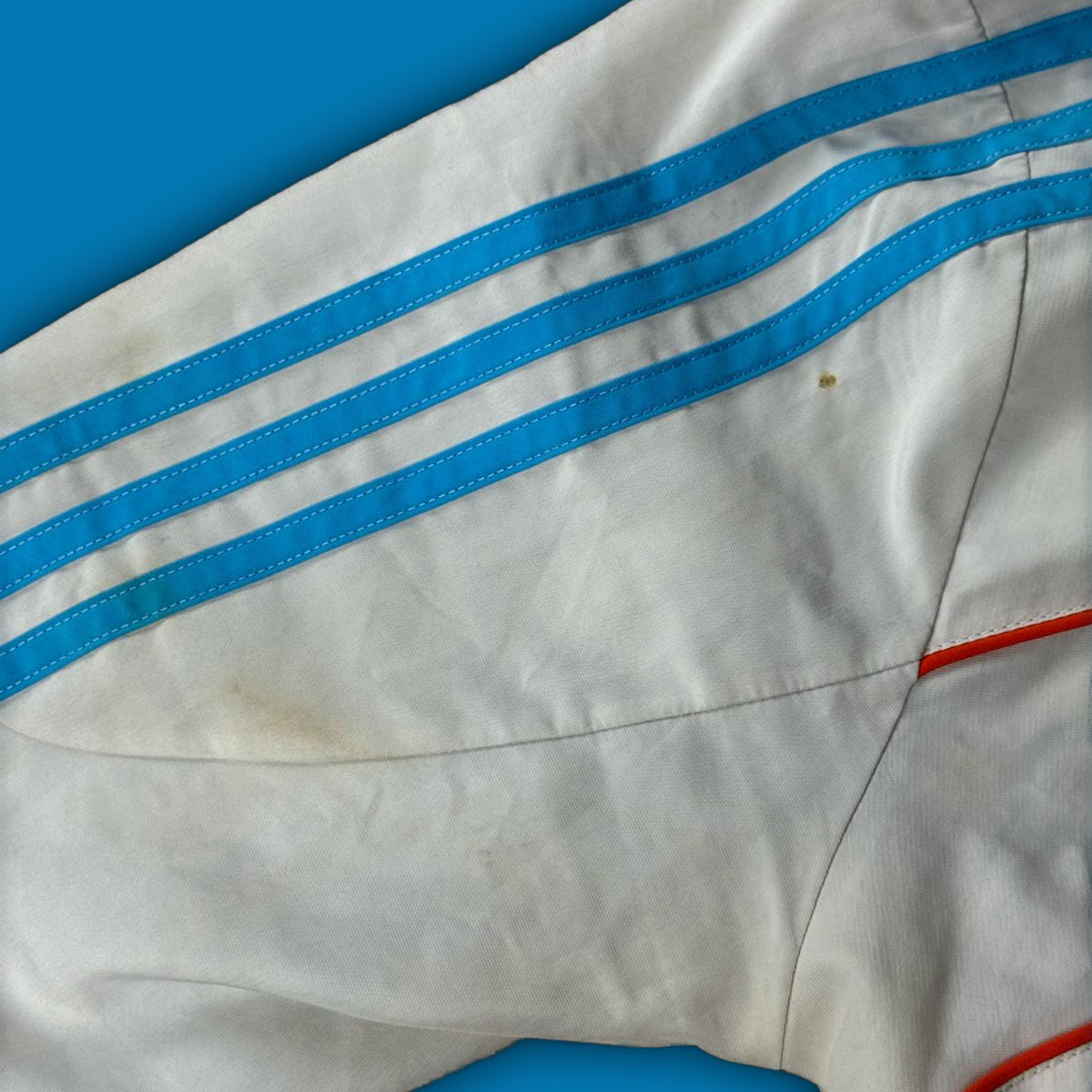 vintage Adidas Olympique Marseille windbreaker {XS}