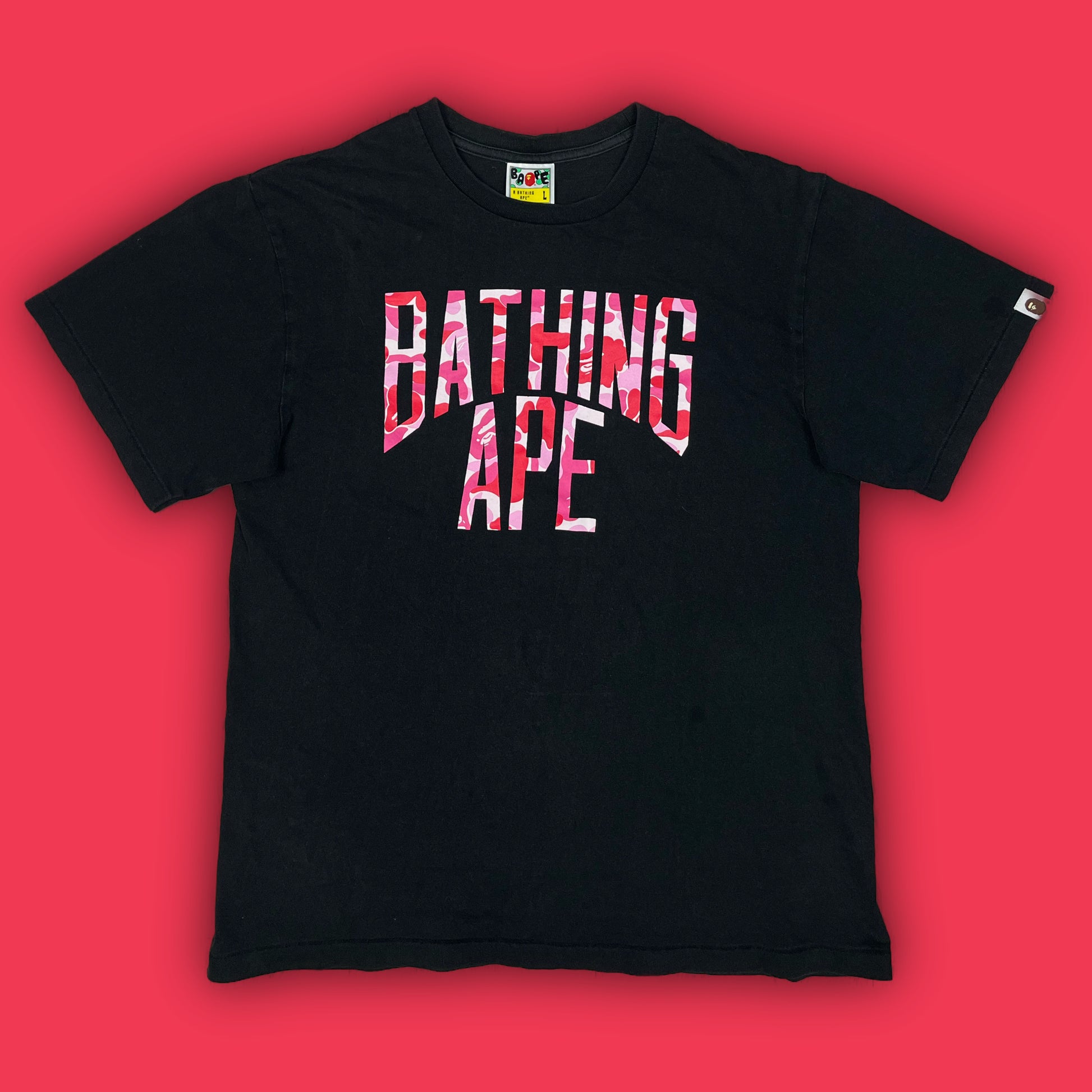 vintage BAPE a bathing ape t-shirt {L}