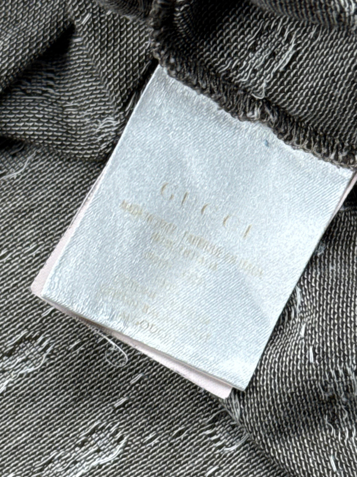 vintage Gucci monogram polo