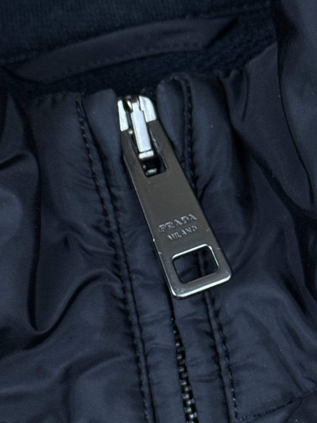 vintage Prada hybrid sweatjacket
