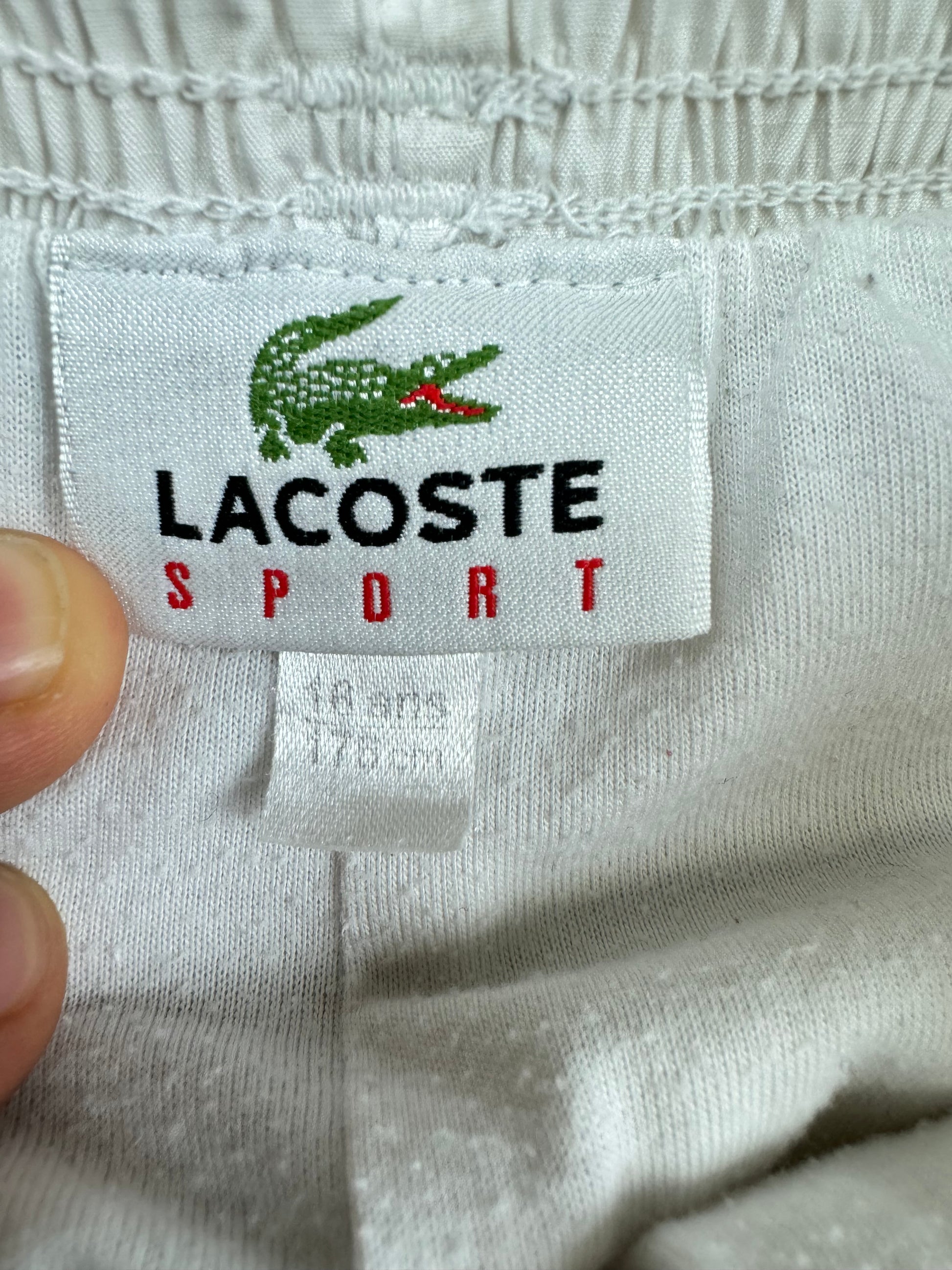 vintage Lacoste trackpants {S}