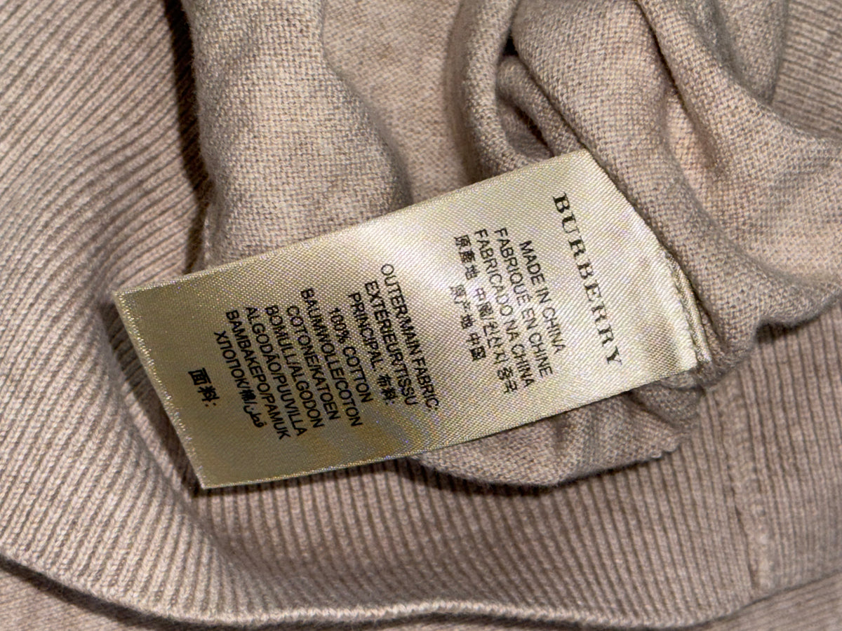 vintage Burberry knittedsweater {S}