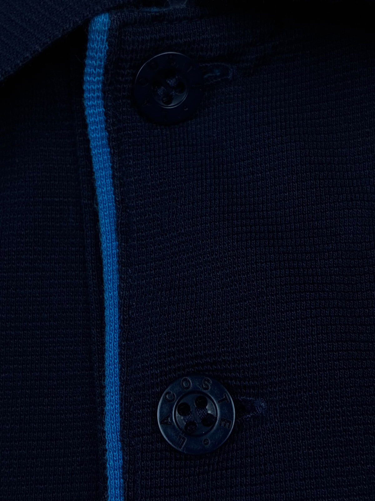 navyblue Lacoste polo {M}