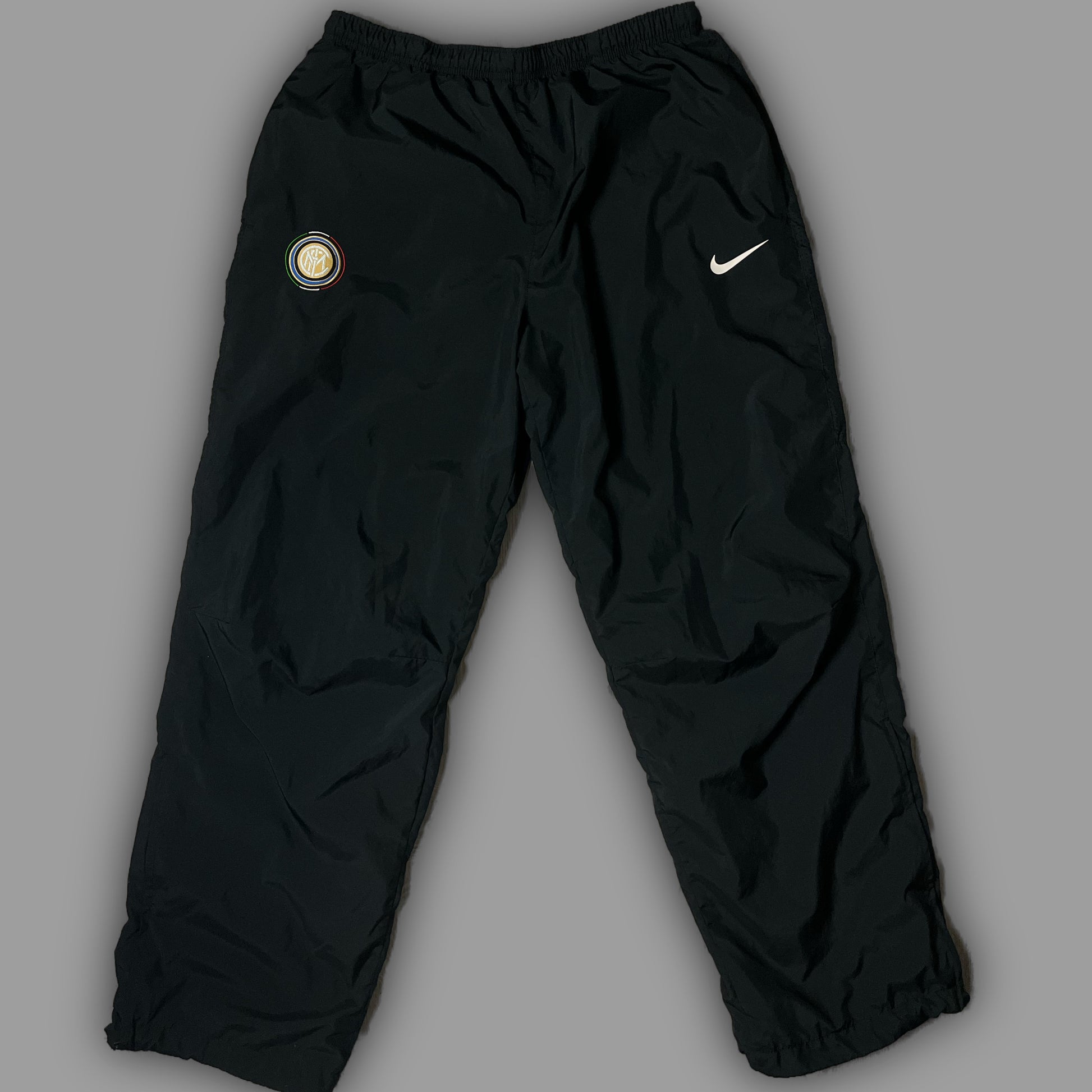 vintage black Nike Inter Milan trackpants {XL}