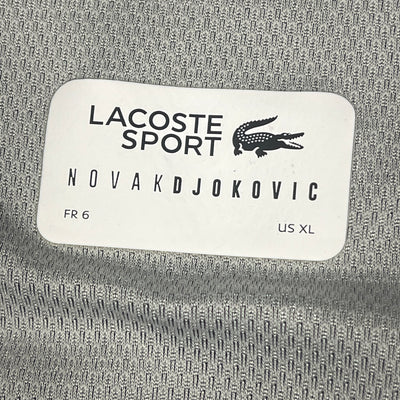 black Lacoste Nova Djokovic jersey {XL}