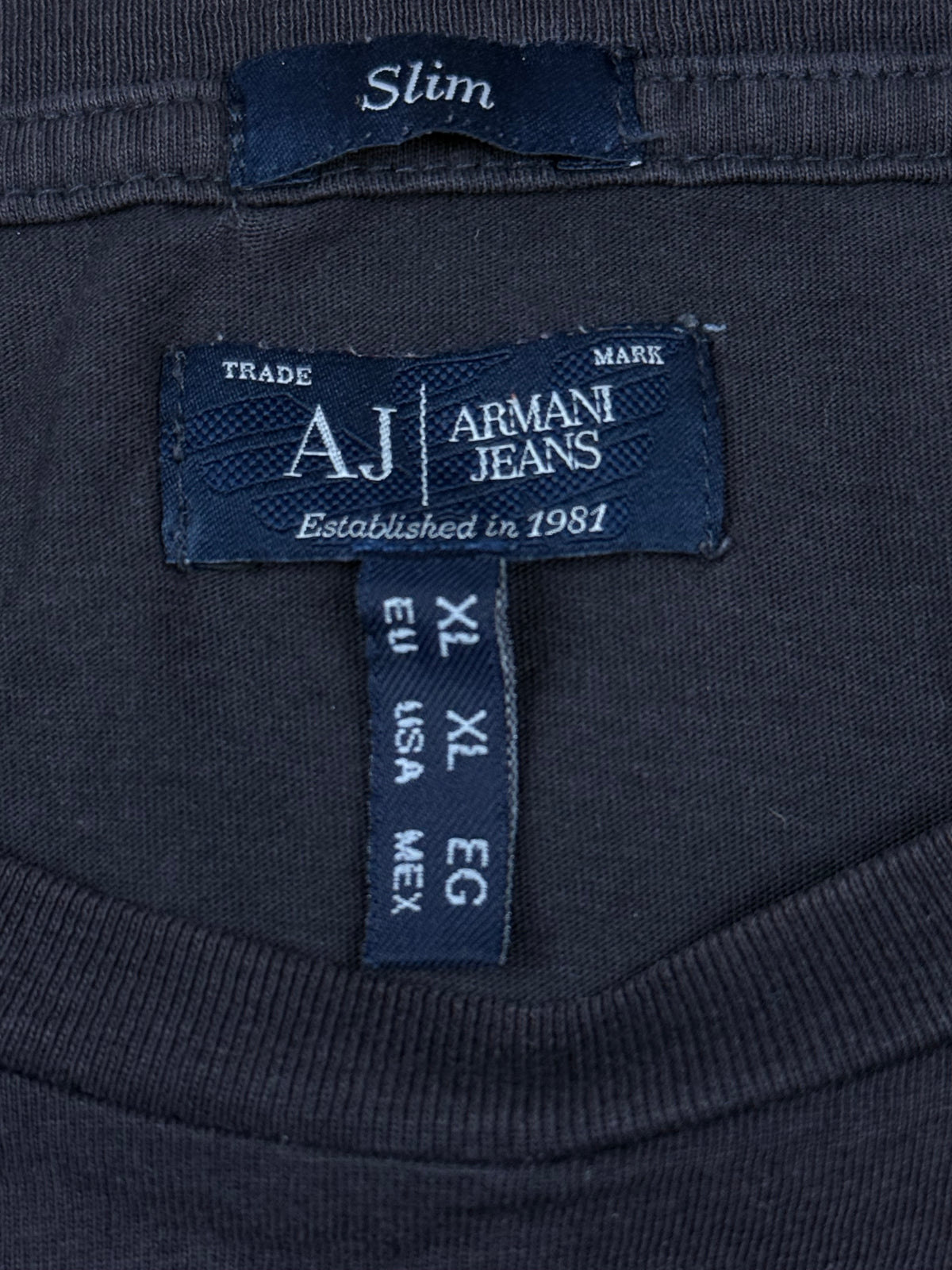 vintage Armani Jeans t-shirt