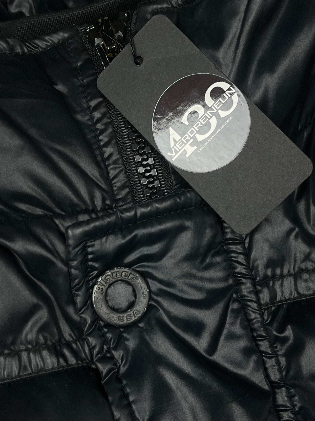 vintage Blauer winterjacket {L}