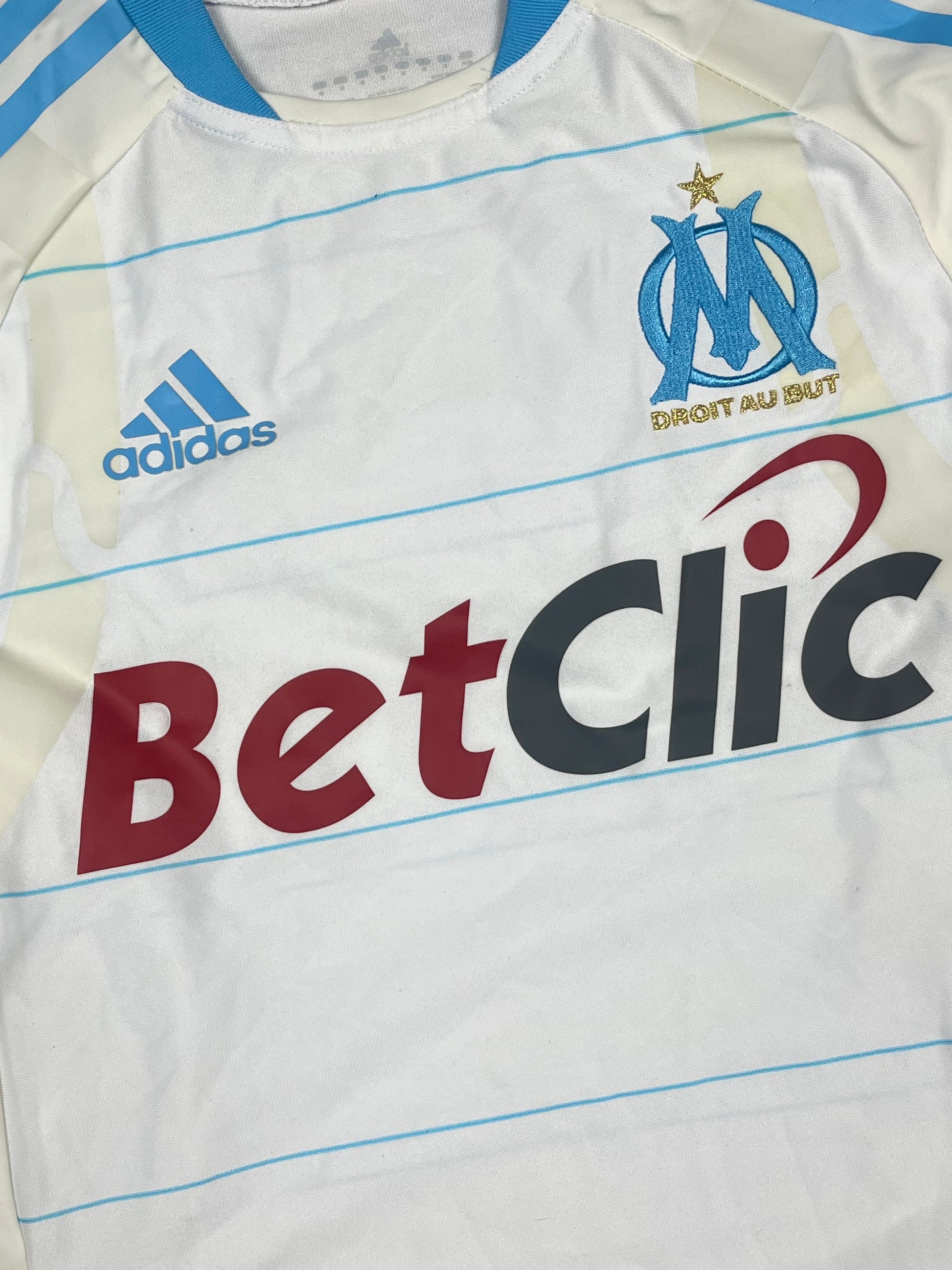 vintage Adidas Olympique Marseille home jersey {M}