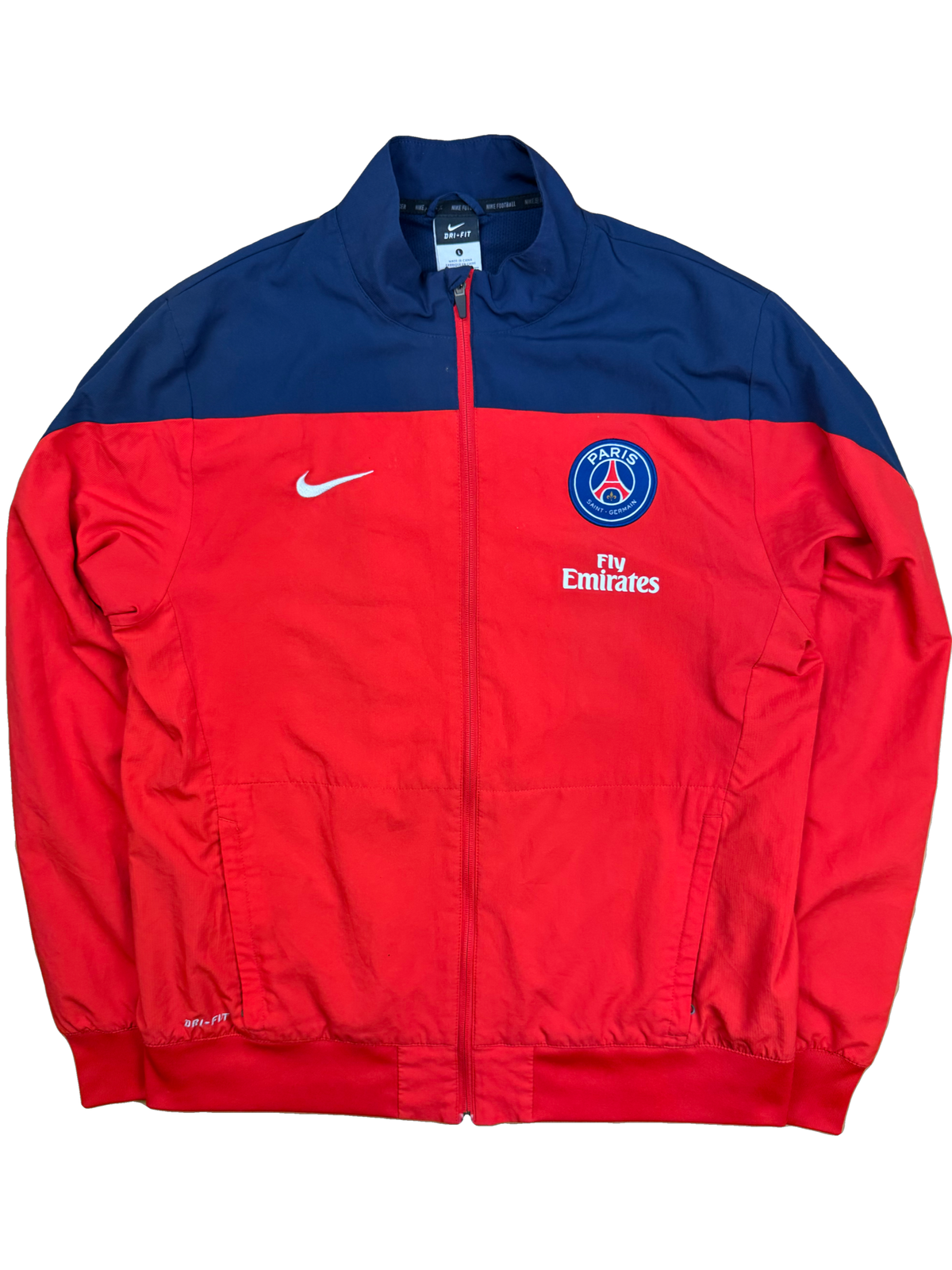 vintage Nike PSG Paris Saint Germain windbreaker {L}