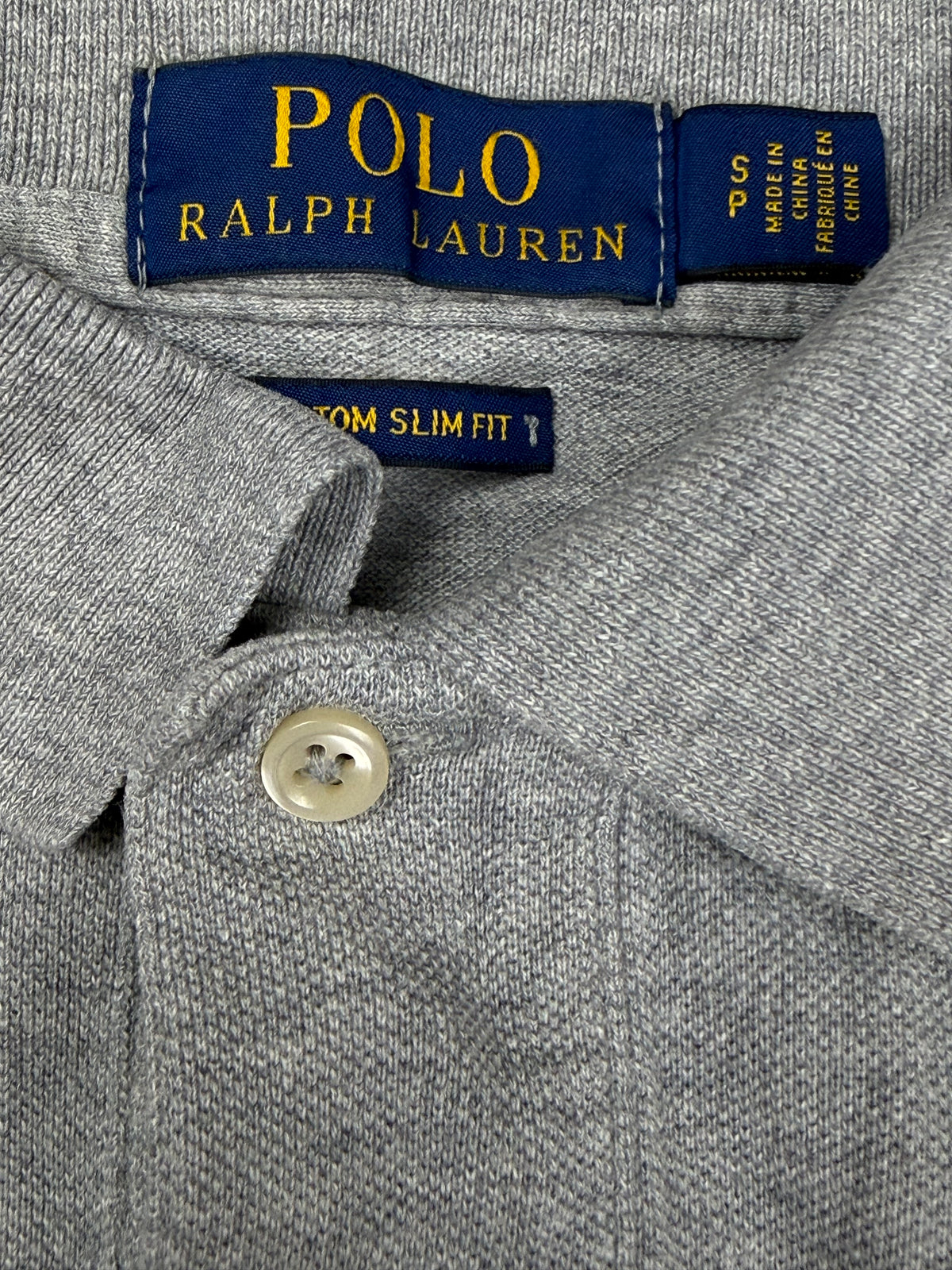 vintage Polo Ralph Lauren polo long {S}