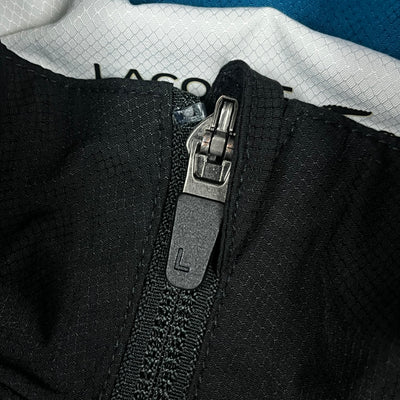 black Lacoste windbreaker {S}