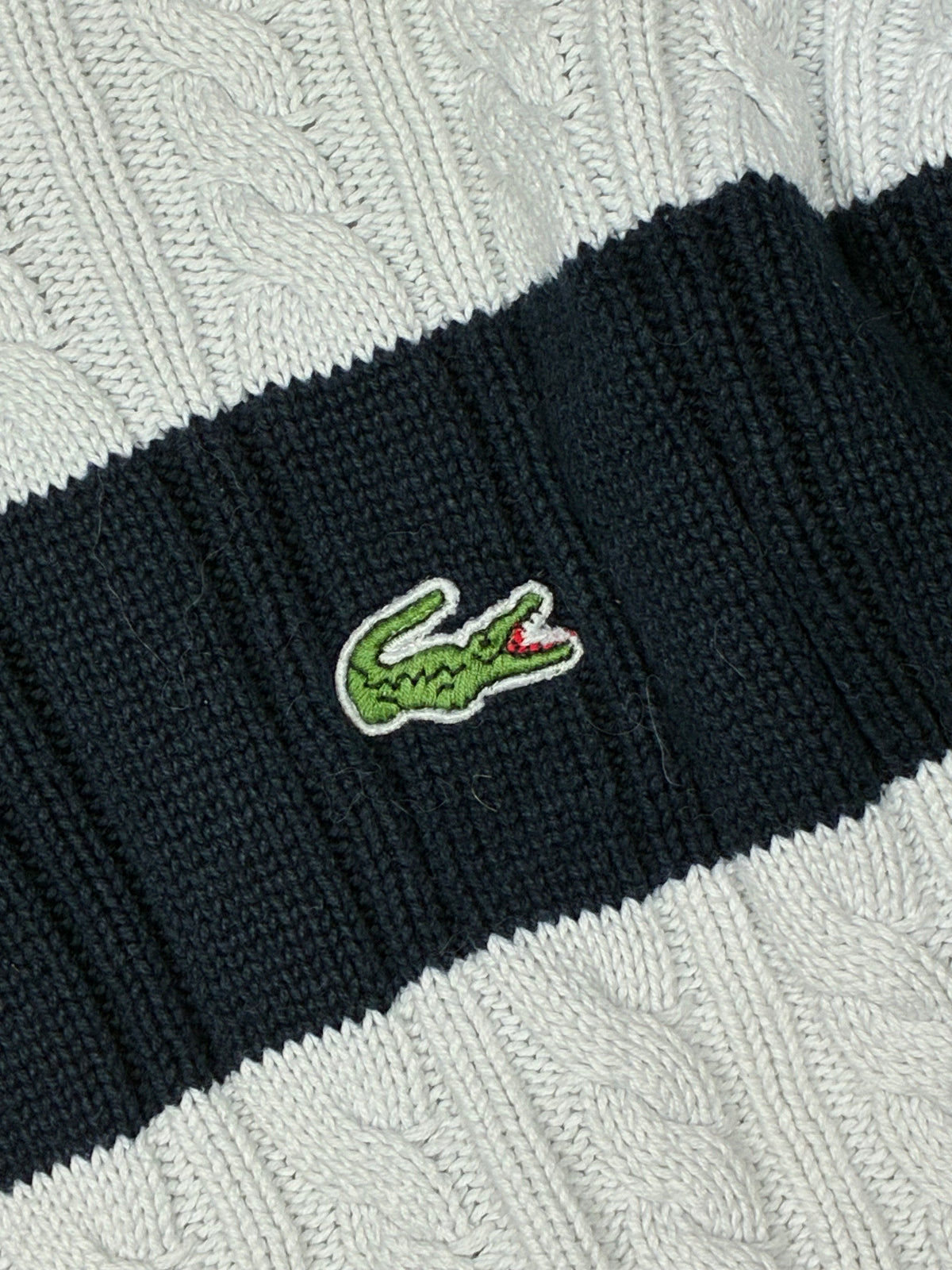 vintage Lacoste knittedsweater {XL}