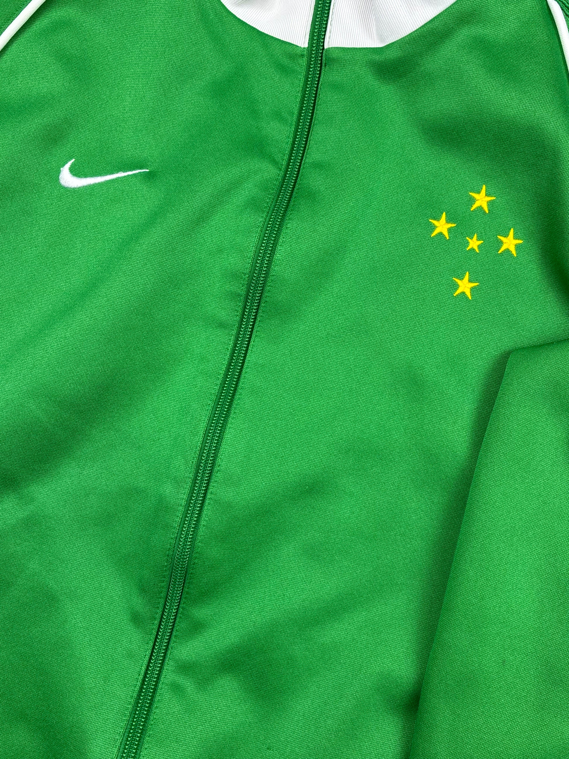 vintage Nike Brasil trackjacket {S}