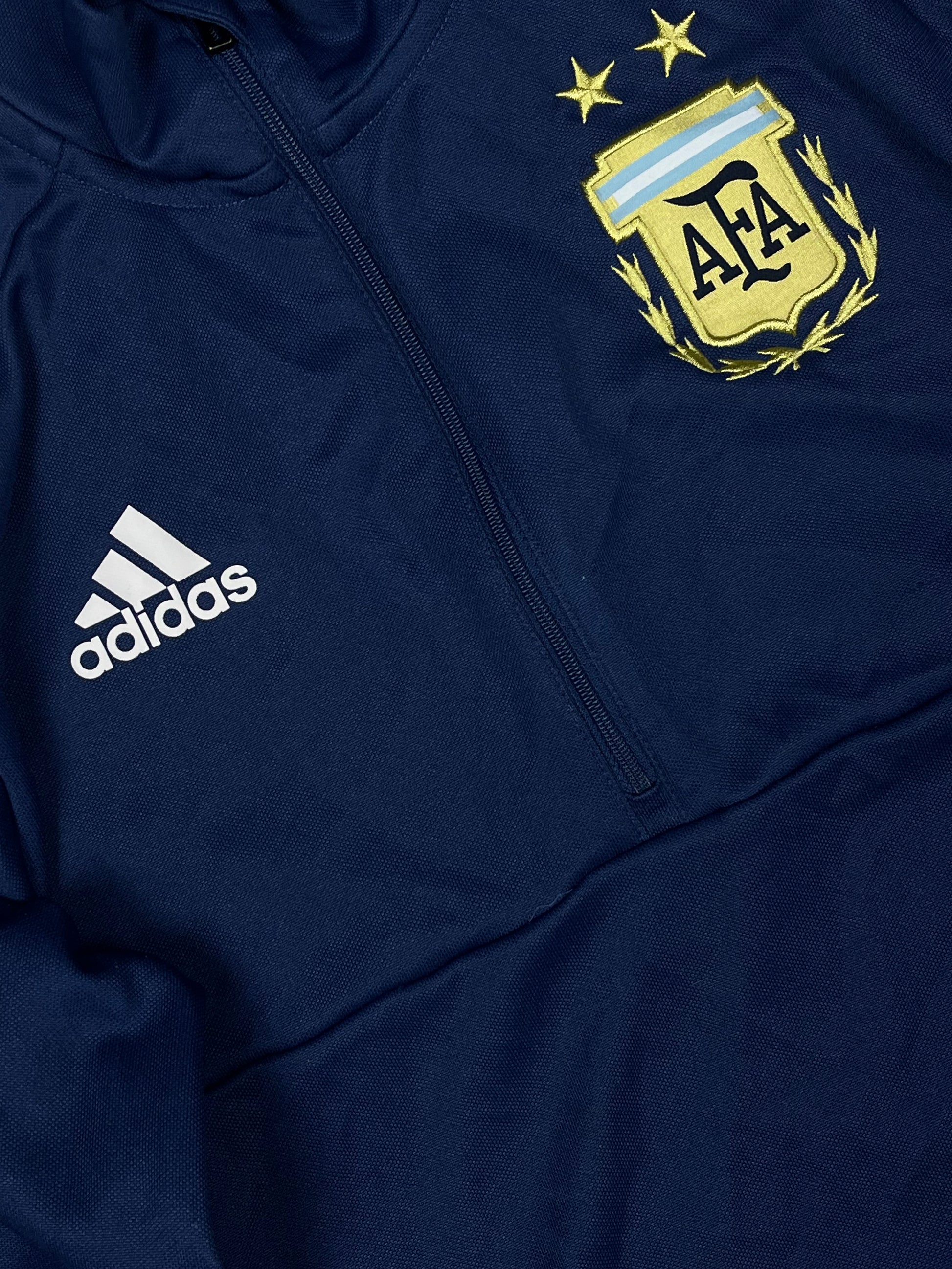 vintage Adidas Argentinia halfzip {S}