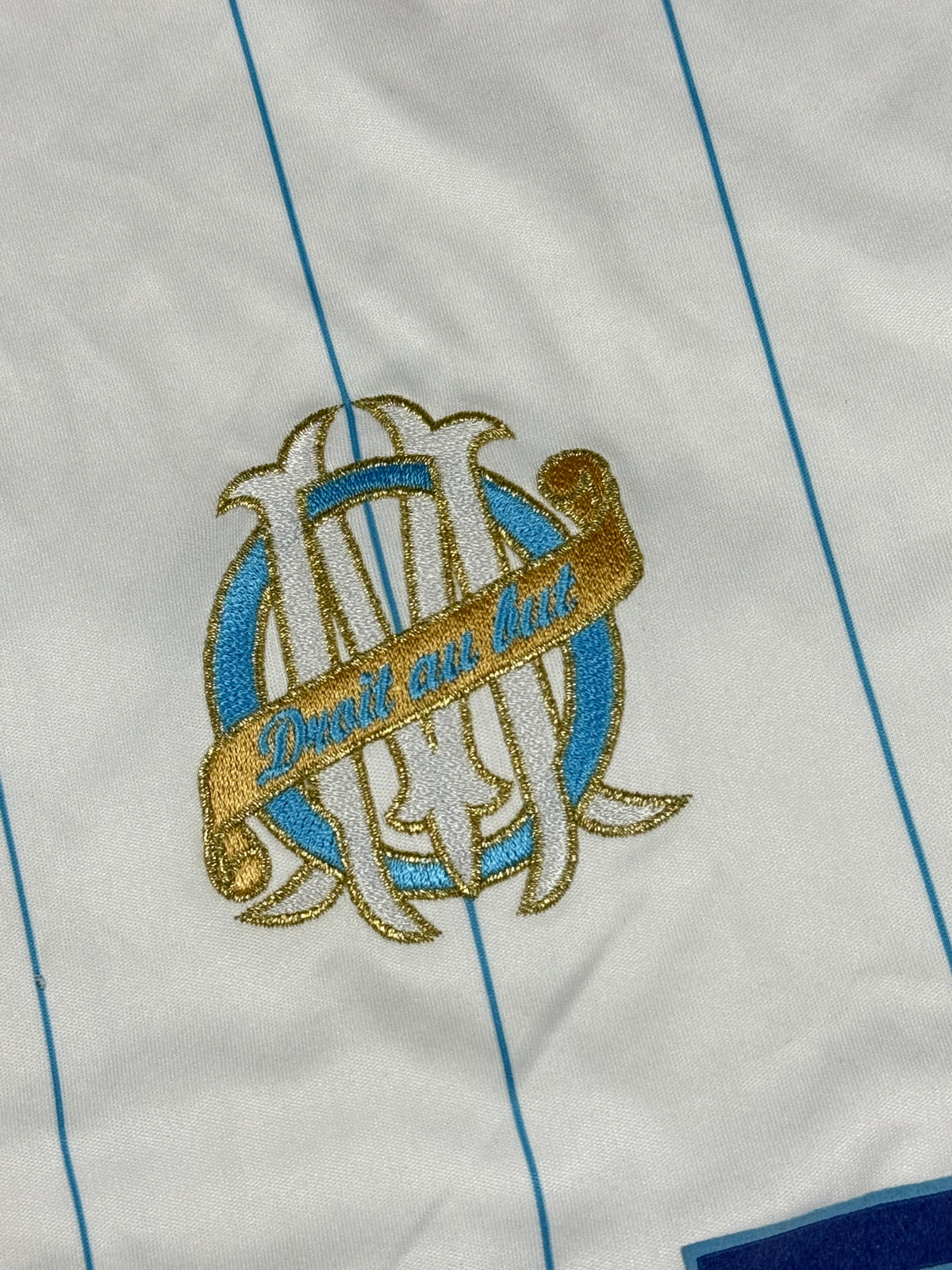 vintage Adidas Olympique Marseille home jersey {XL}