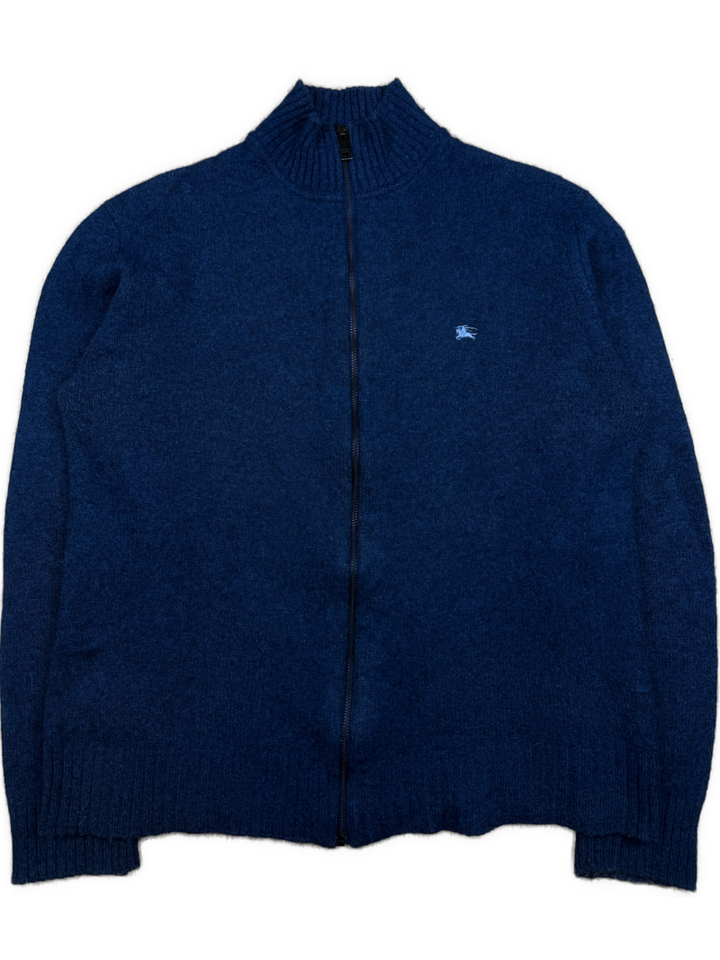 vintage navyblue Burberry sweatjacket