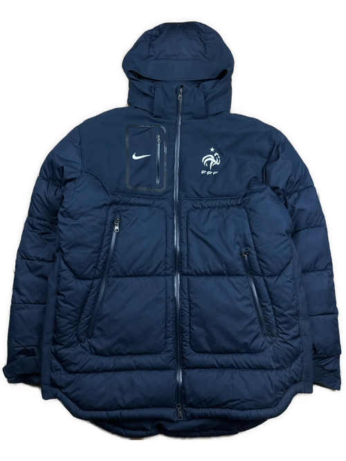 vintage navyblue Nike France winterjacket