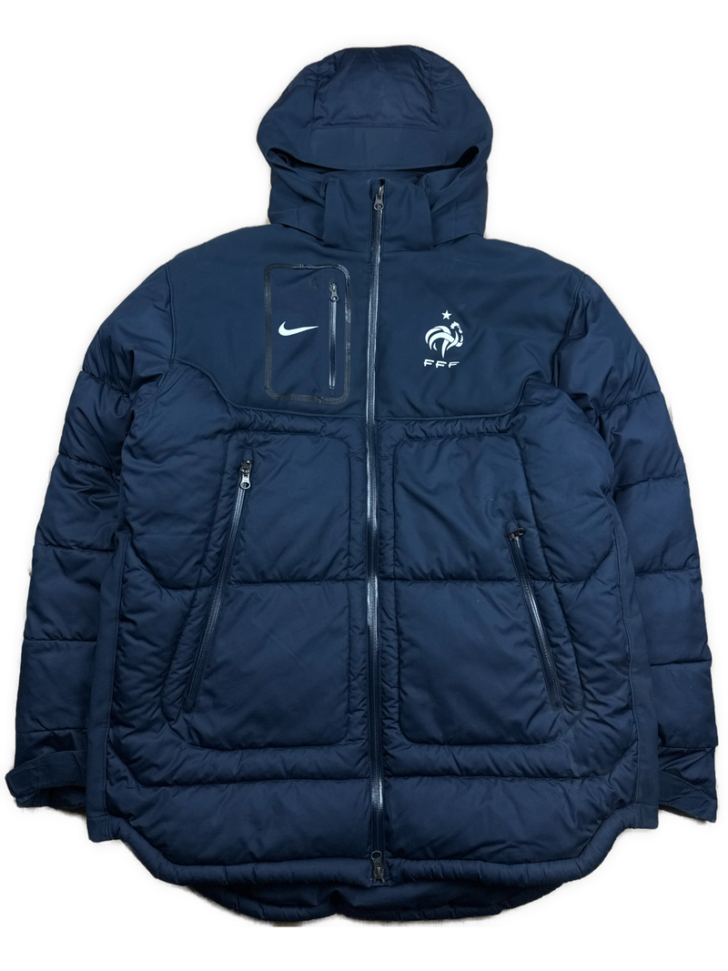 vintage navyblue Nike France winterjacket
