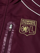 Load image into Gallery viewer, vintage Adidas Olympique Lyon windbreaker {L}
