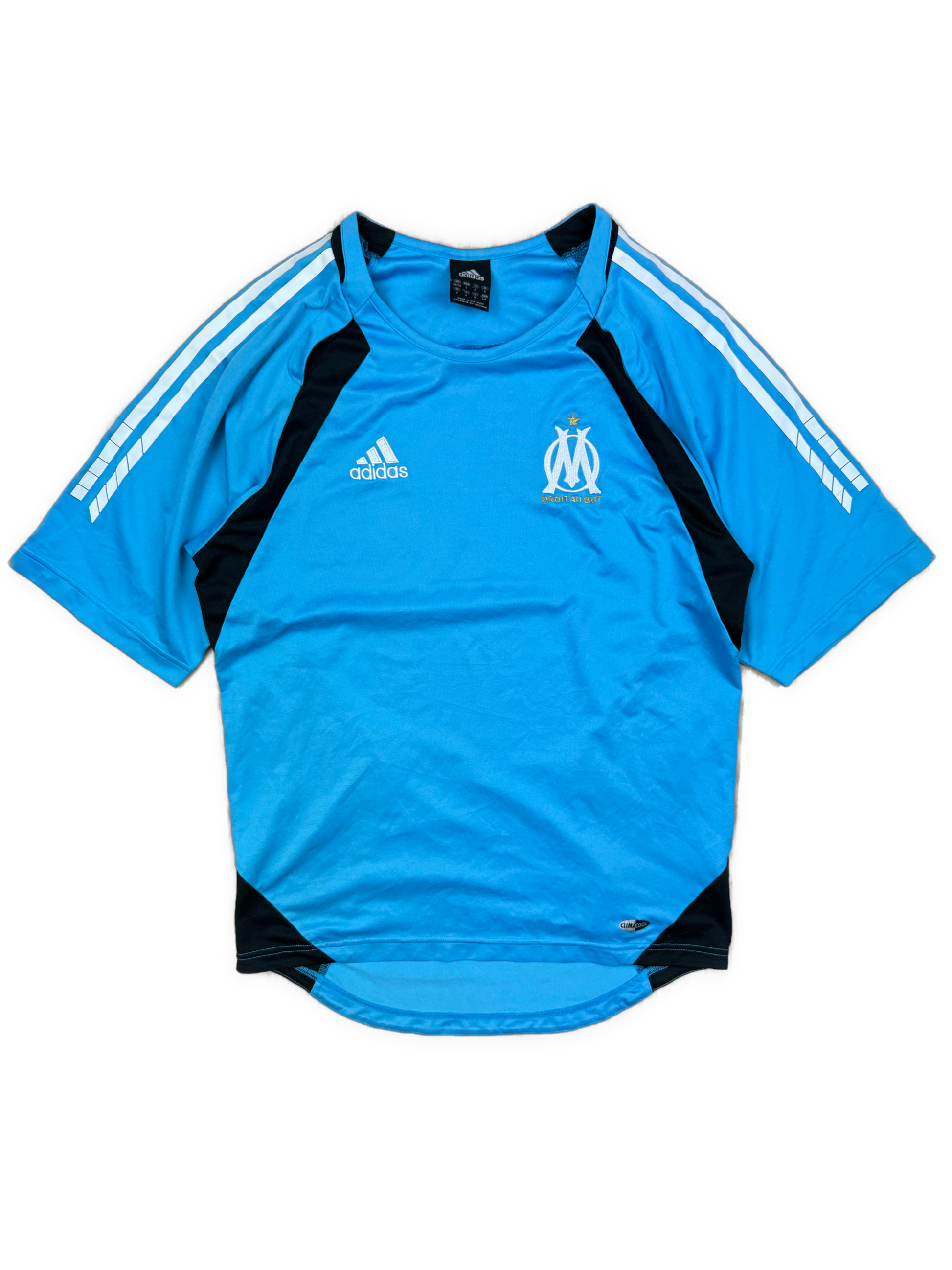 vintage Adidas Olympique Marseille trainingjersey {M}