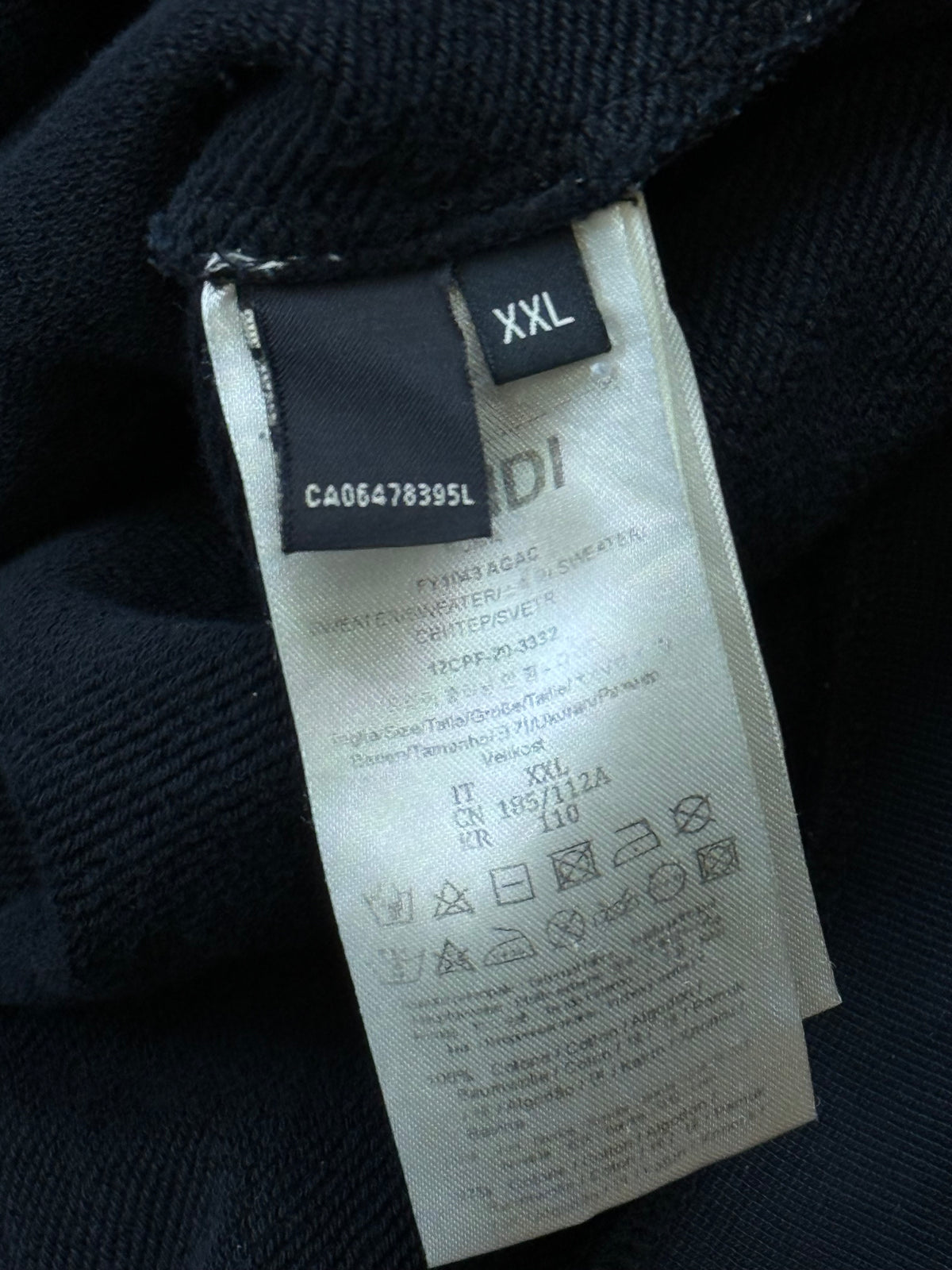 vintage Fendi hoodie