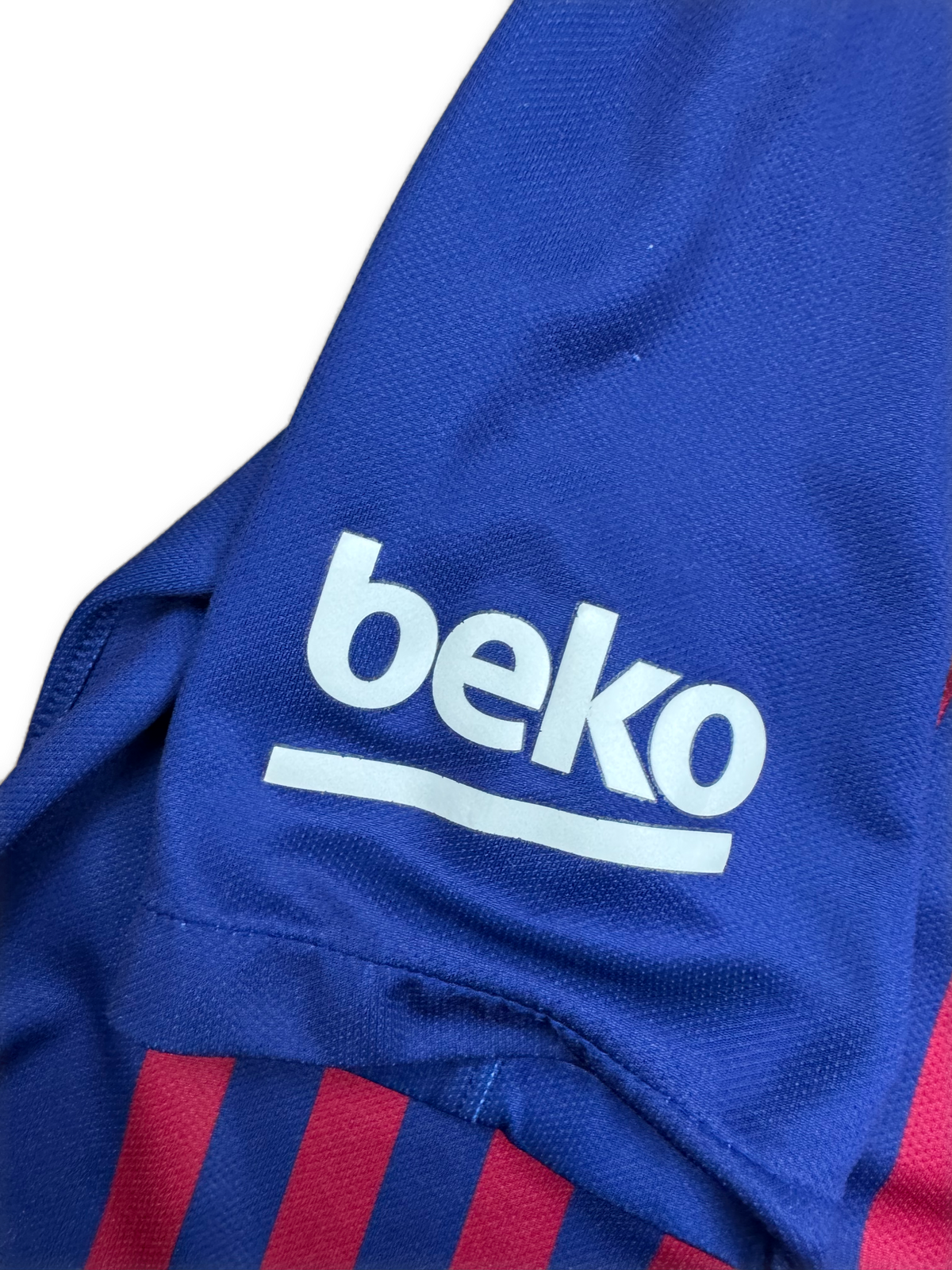 navyblue Nike Fc Barcelona home jersey {XS}