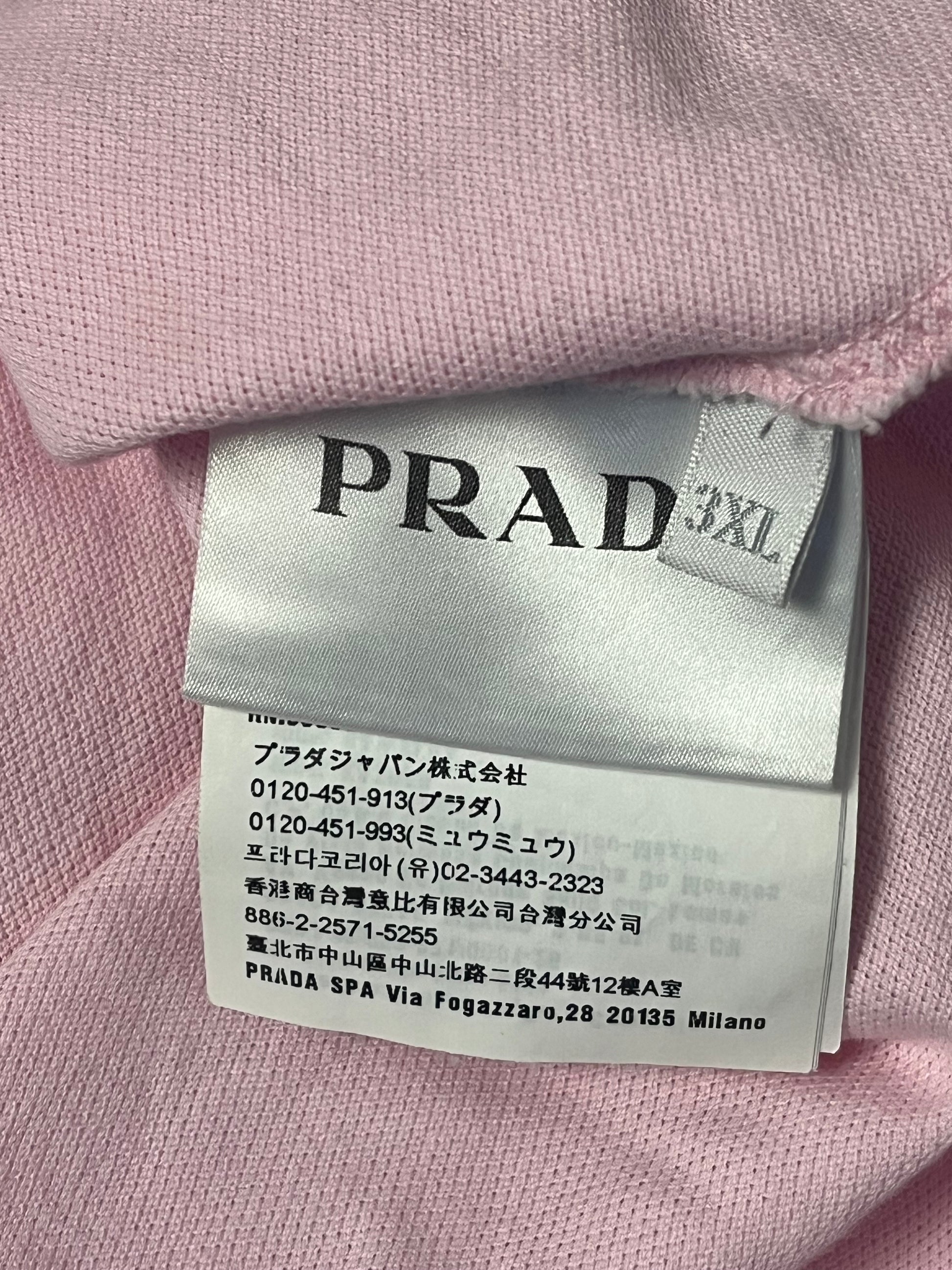 pink Prada polo {XXL}