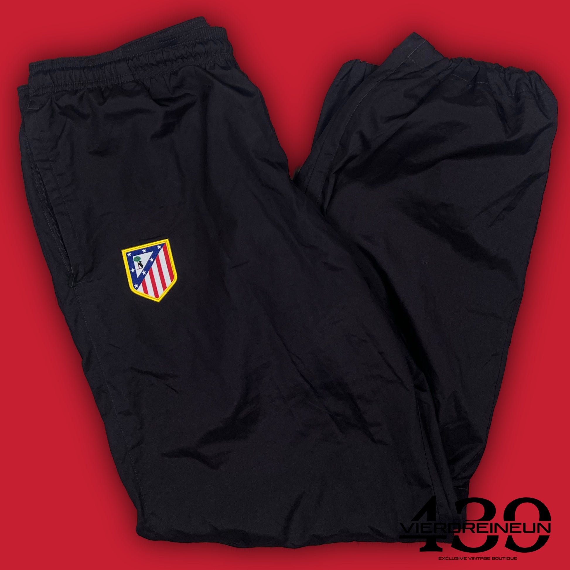 vintage Nike Athletico Madrid trackpants {L}