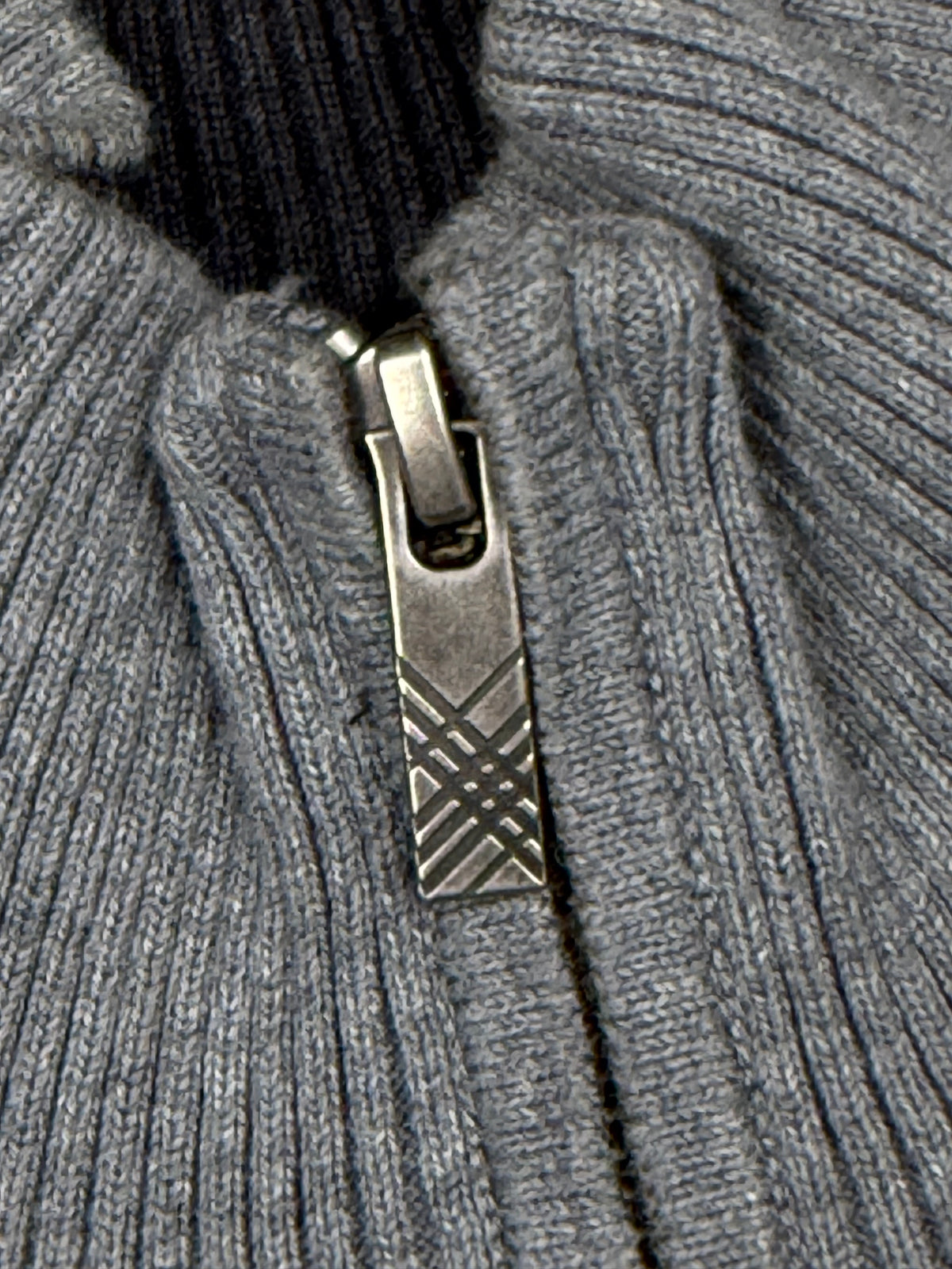 vintage Burberry Black Label sweatjacket {M}