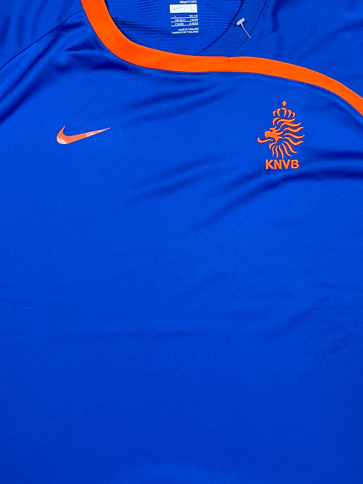 vintage Nike Netherlands trainingsjersey 2007 DSWT {L}