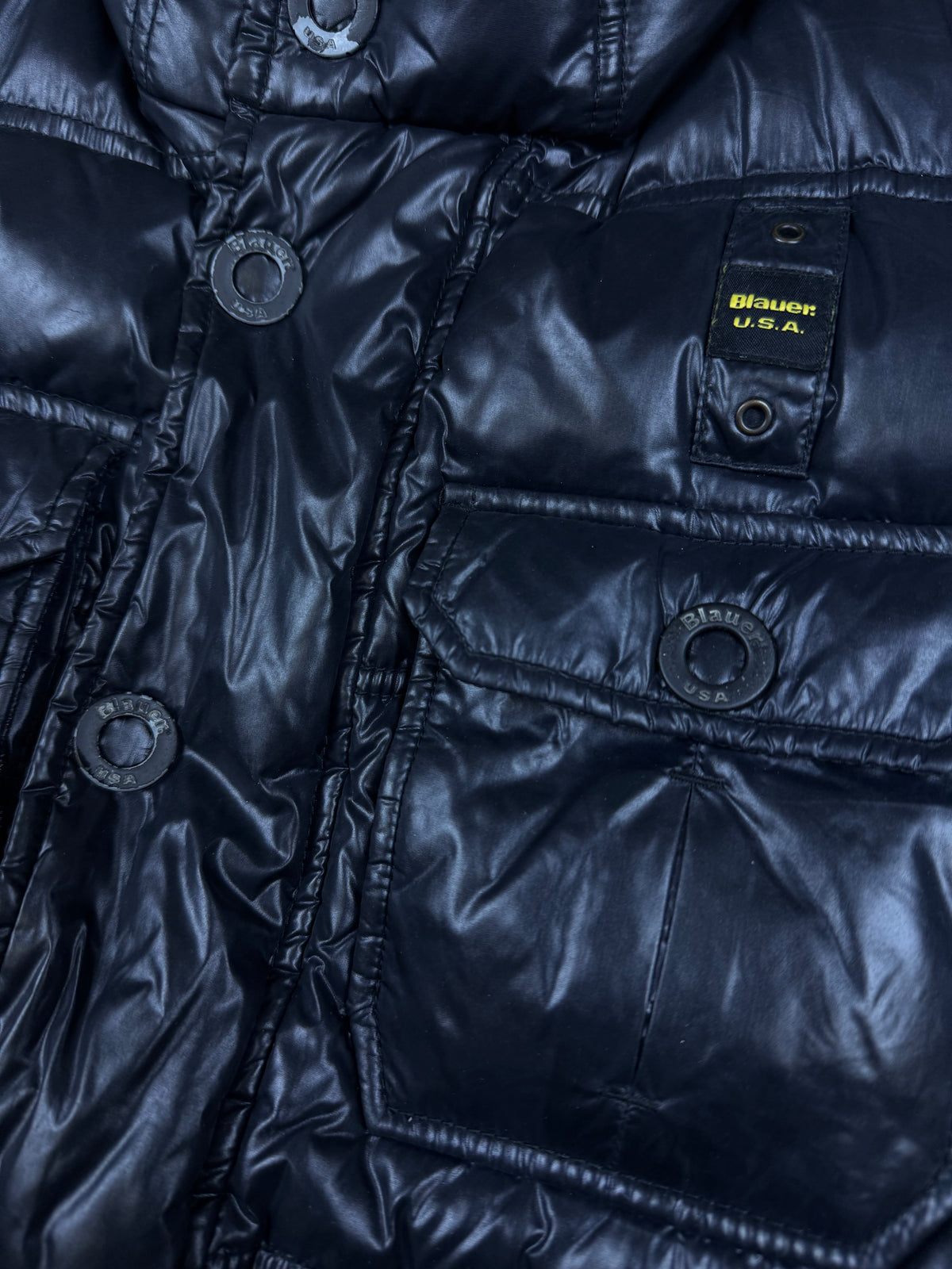 vintage Blauer winterjacket {M}