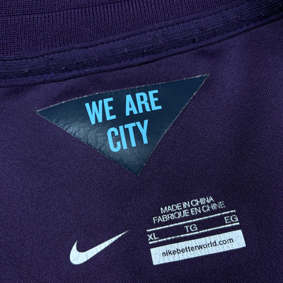 vintage Nike Manchester City trackjacket {XL}