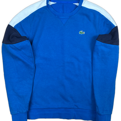 blue Lacoste sweater {S}