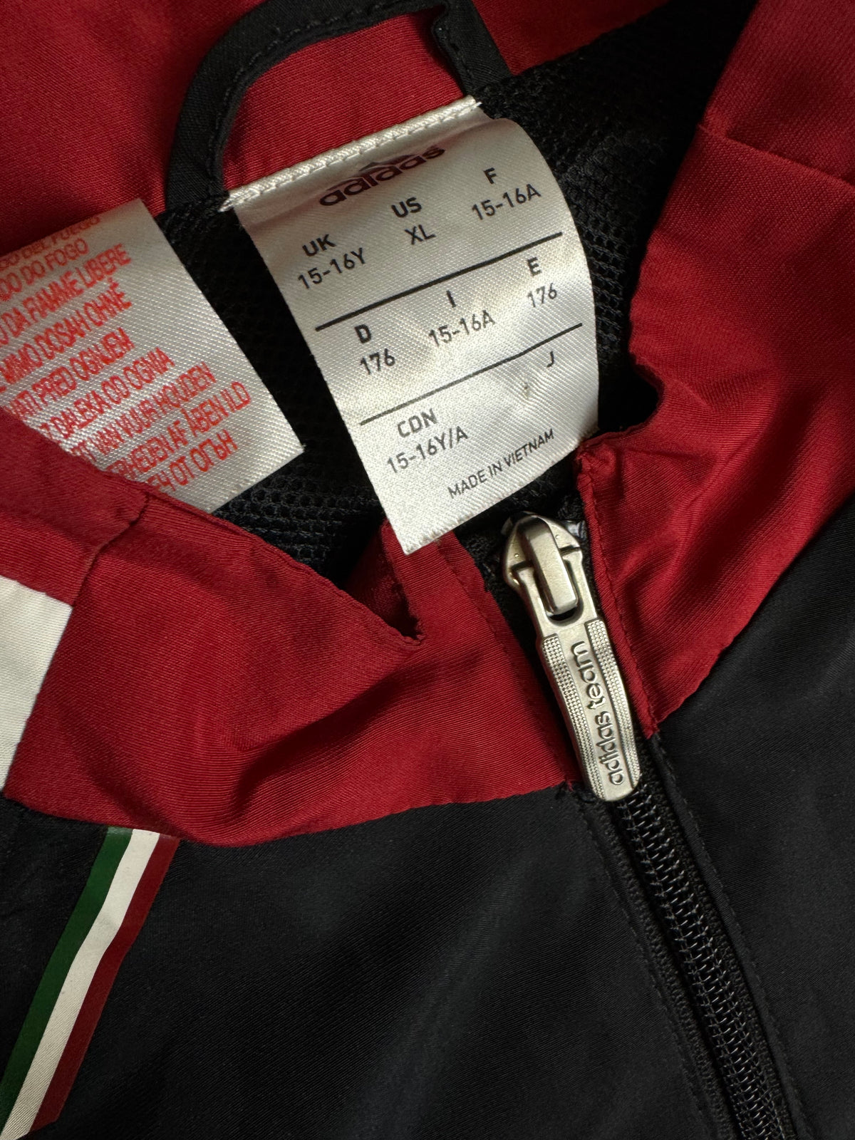 vintage Adidas Ac Milan tracksuit {S}