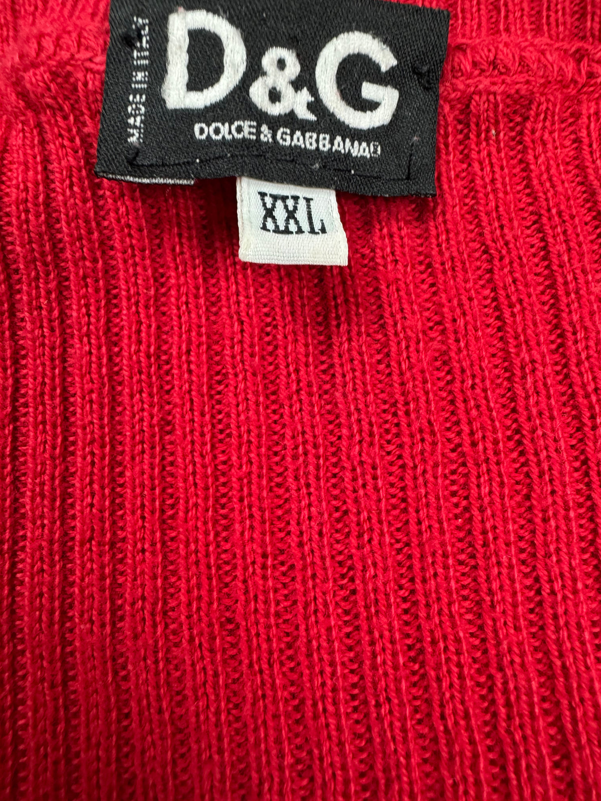 vintage Dolce & Gabbana knittedsweater {XL}