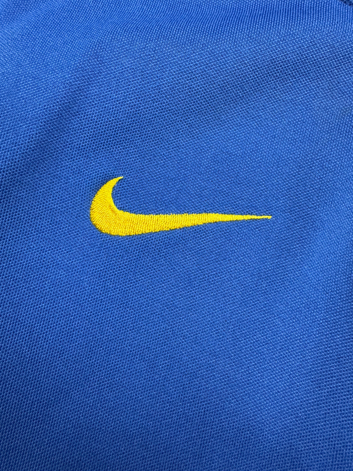 vintage Nike Brasil trackjacket {S}